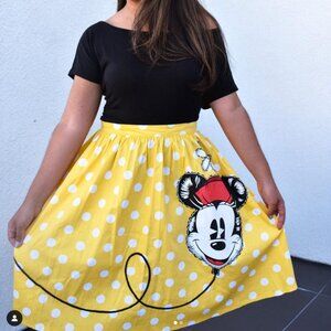 Stitch Shoppe By Loungefly Minnie Mouse Balloon Skirt S